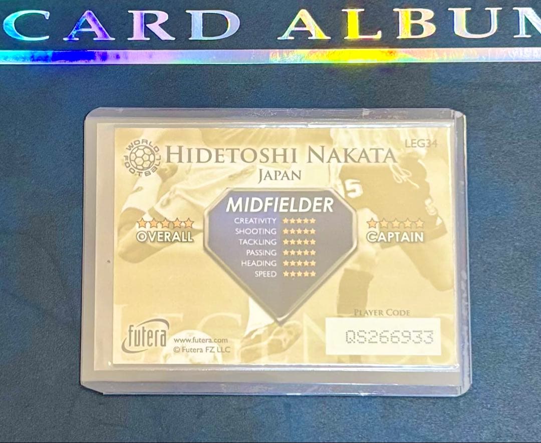 Hidetaka Nakata Midfielder Player — Japanese