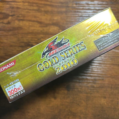 Yu-Gi-Oh Yu-Gi-Oh! Gold Series 2010 Box Box — Japanese