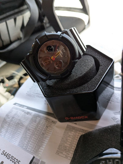 CASIO G-SHOCK TOKYO NEON Solar Men's Watch — Japanese