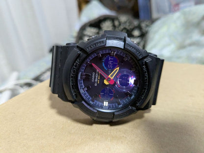 CASIO G-SHOCK TOKYO NEON Solar Men's Watch — Japanese