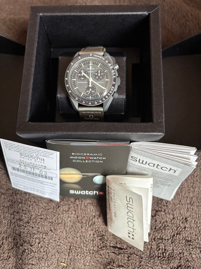 swatch Bioceramic Moonwatch Men's — Japanese