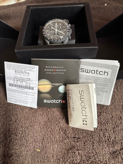 swatch Bioceramic Moonwatch Men's — Japanese