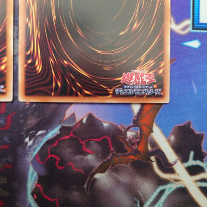 Yu-Gi-Oh Black Magician Girl and Black Magician holographic foil trading cards 2-card set from Japan