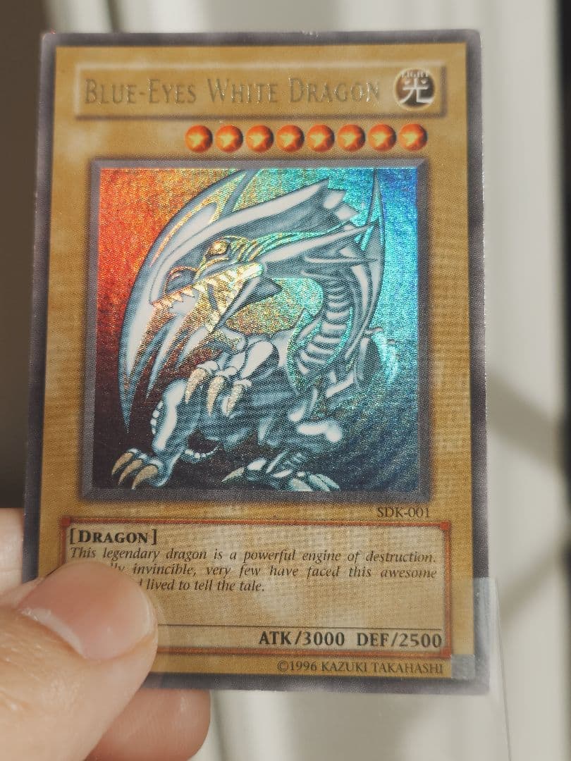 Yu-Gi-Oh Blue-Eyes White Dragon — Japanese