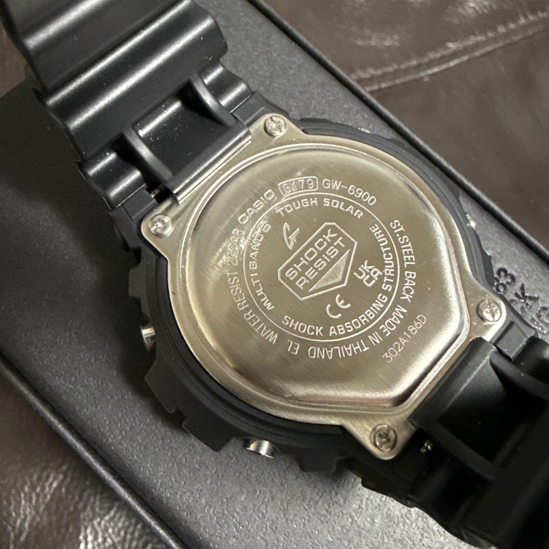 CASIO GW-6900-1JF Solar Men's Watch — Japanese