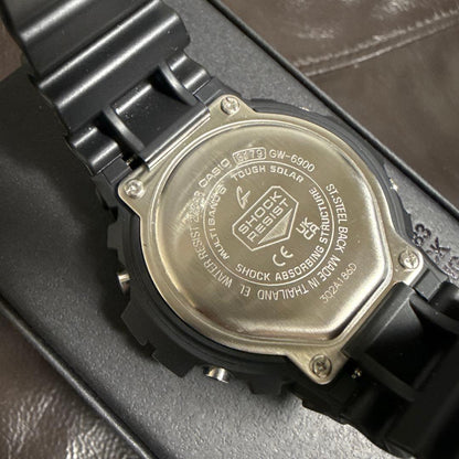 CASIO GW-6900-1JF Solar Men's Watch — Japanese