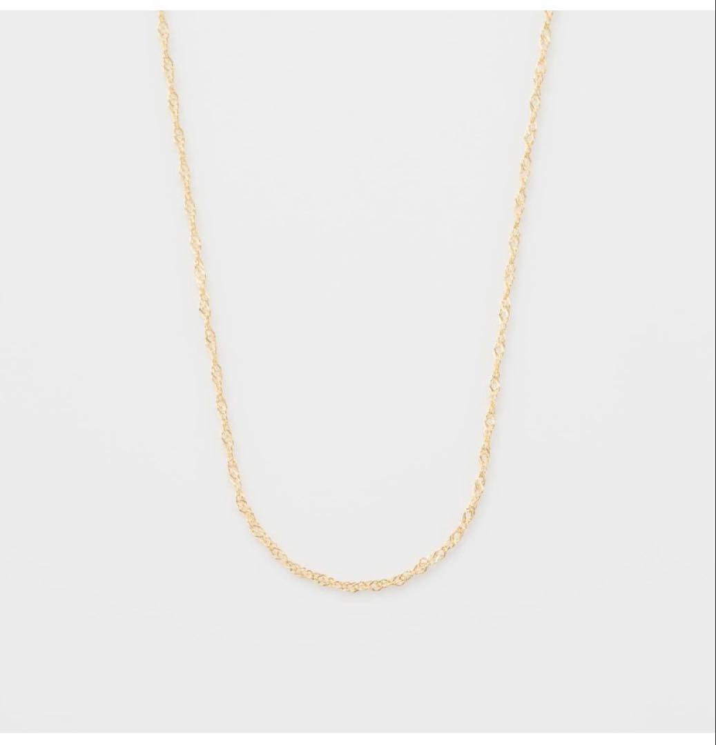 Agaat K18 gold chain necklace 50 centimeters long made of 18 karat gold