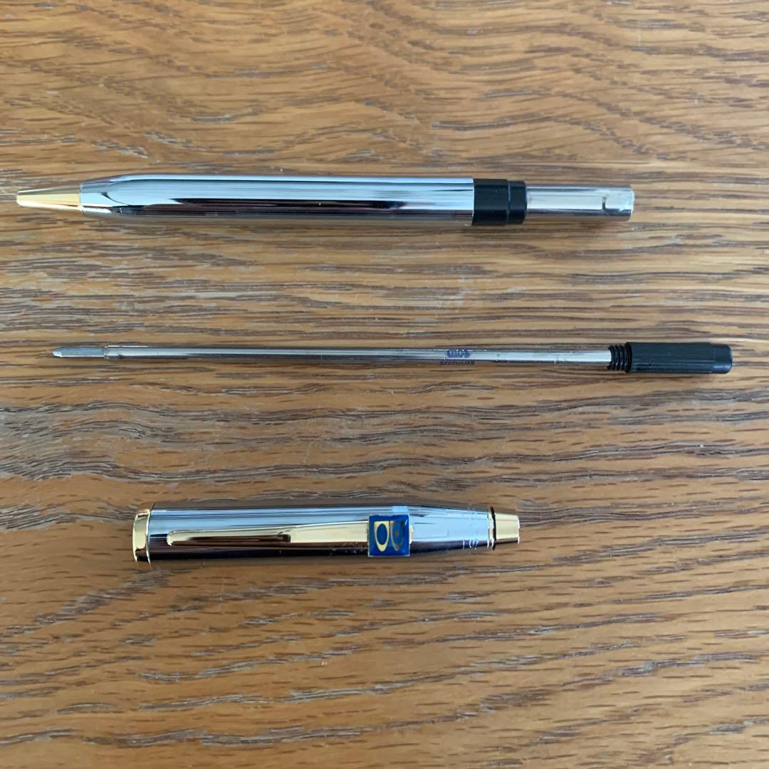 Cross Ballpoint Pen Classic 2 with metal body and oil-based ink shown in sleek design