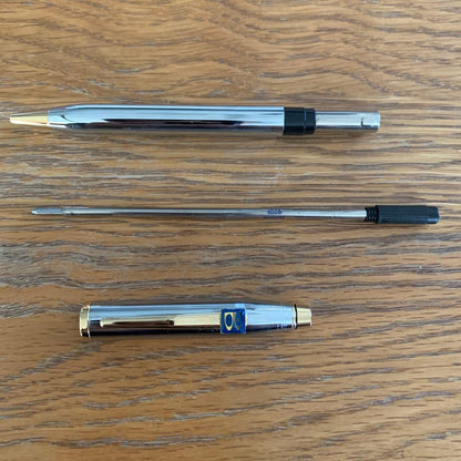 Cross Ballpoint Pen Classic 2 with metal body and oil-based ink shown in sleek design