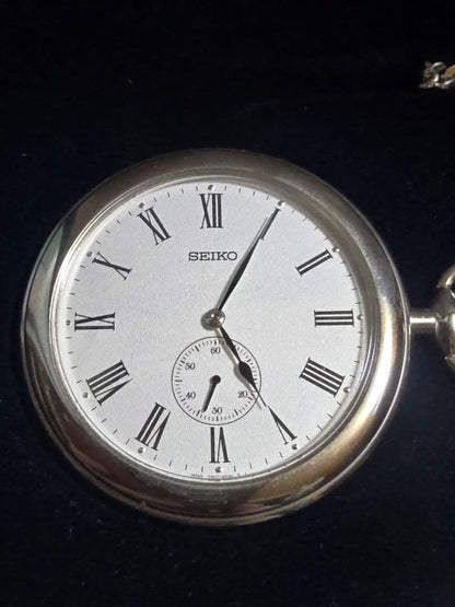 SEIKO JAL Limited Edition Pocket Watch Quartz Men's — Japanese