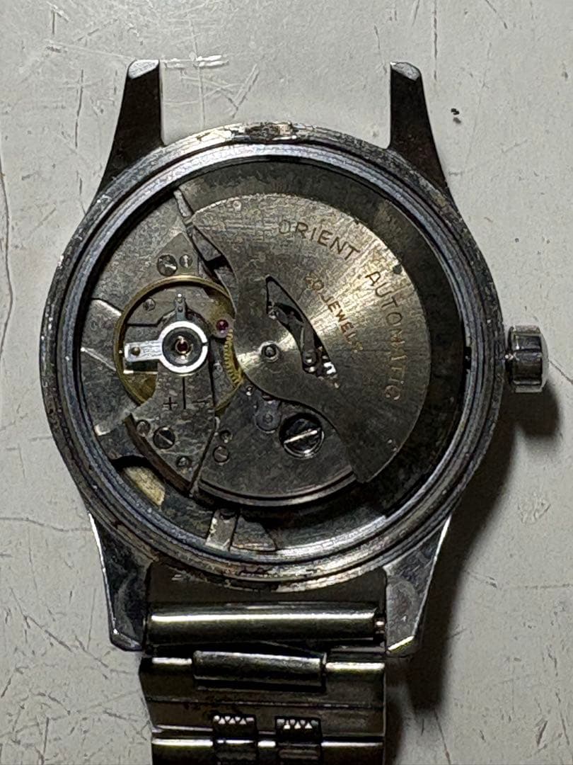 ORIENT 2nd Gen Calendar Auto Swimmer Automatic Men's Watch — Japanese