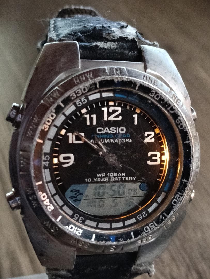 CASIO AMW-700② Digital Men's Watch — Japanese
