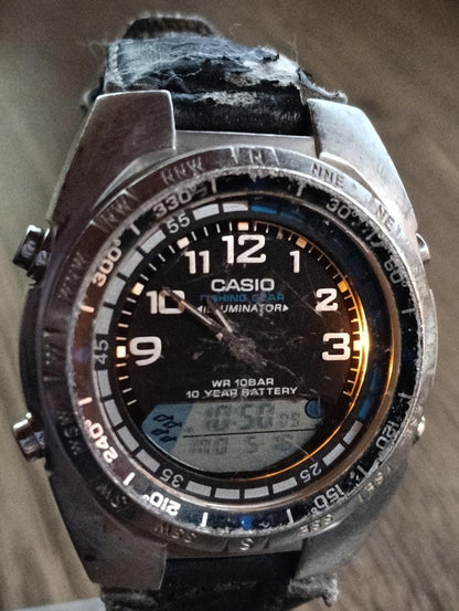 CASIO AMW-700② Digital Men's Watch — Japanese