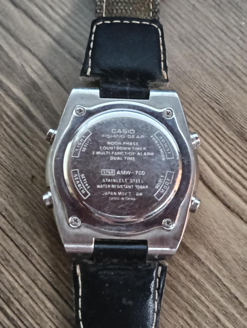 CASIO AMW-700② Digital Men's Watch — Japanese