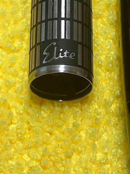 Pilot Elite fountain pen and mechanical pencil set with half-grid engraving and 14K gold fine nib