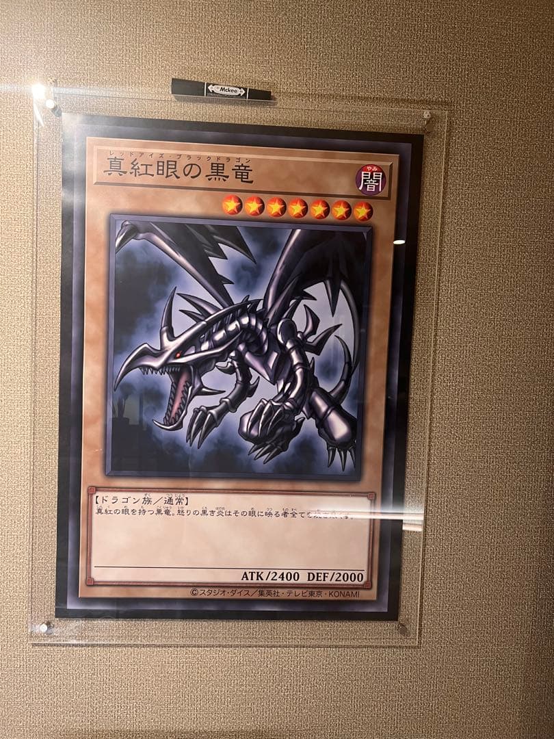 Yu-Gi-Oh Big Red-Eyes Black Dragon Poster — Japanese