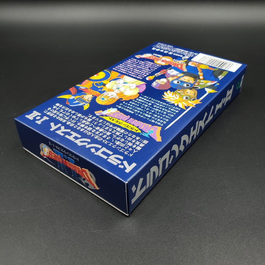unopened Dragon Quest I and II game cartridge for SNES Super Famicom with original packaging