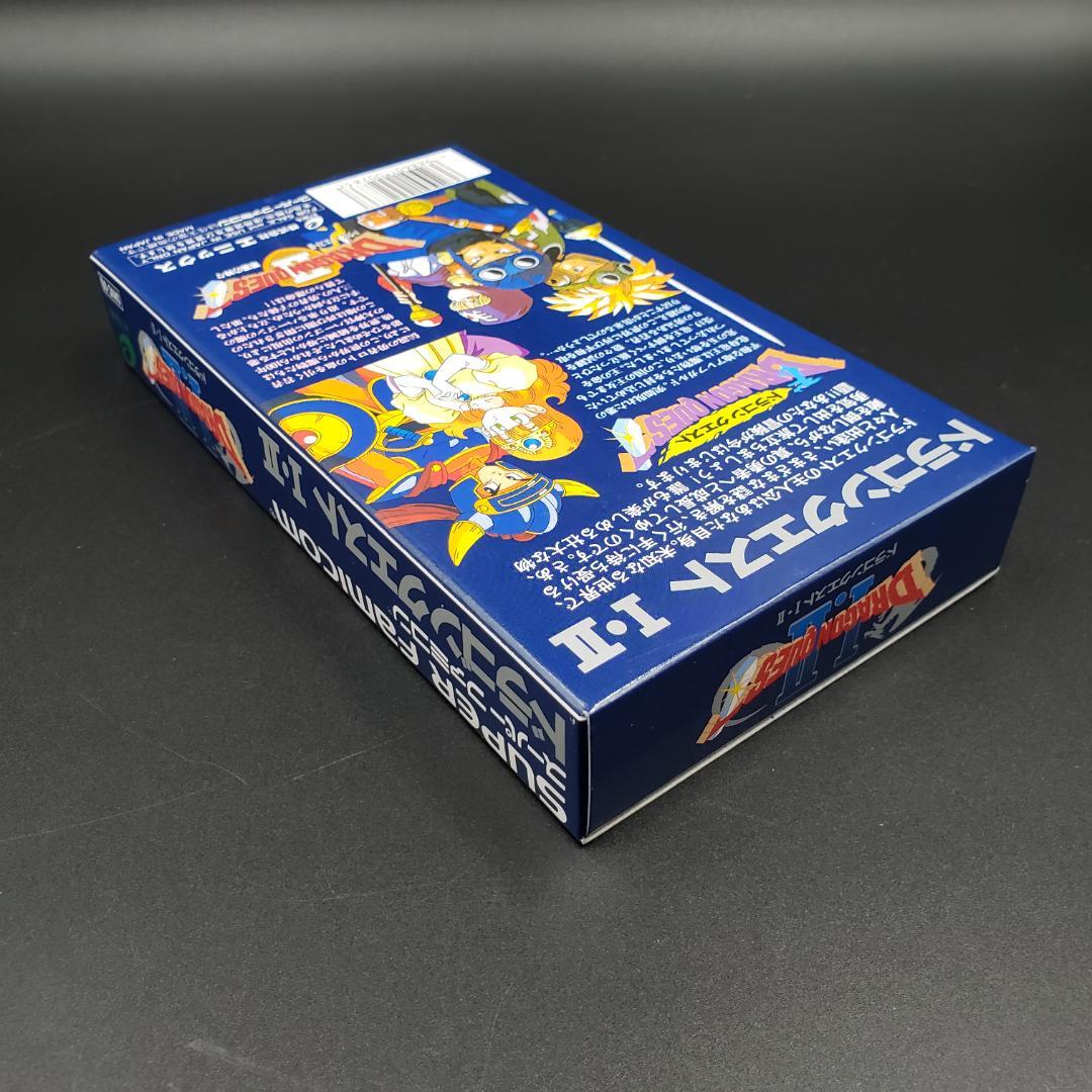 unopened Dragon Quest I and II game cartridge for SNES Super Famicom with original packaging