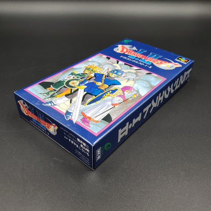 unopened Dragon Quest I and II game cartridge for SNES Super Famicom with original packaging