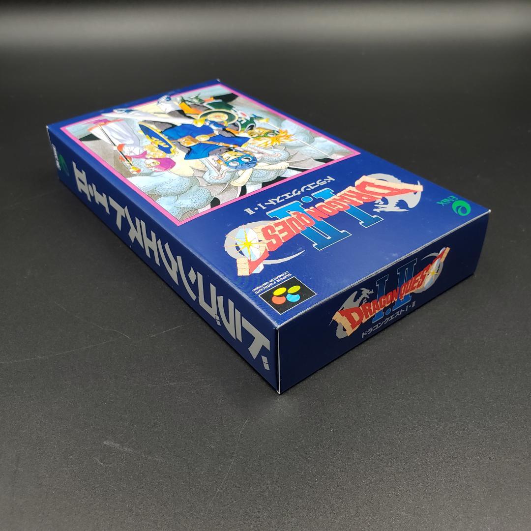 unopened Dragon Quest I and II game cartridge for SNES Super Famicom with original packaging