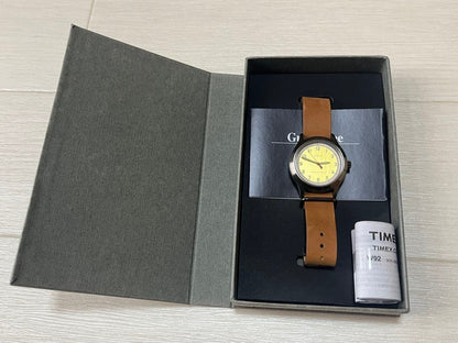 TIMEX × TODD SNYDER Quartz Men's Watch — Japanese