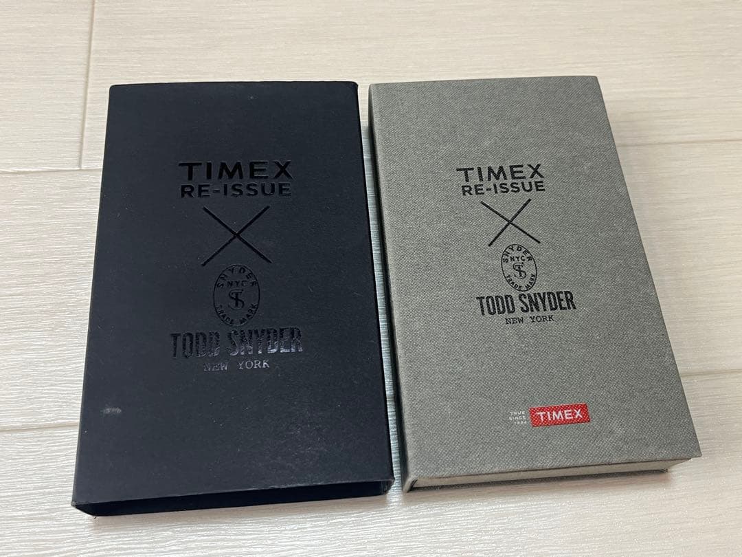TIMEX × TODD SNYDER Quartz Men's Watch — Japanese