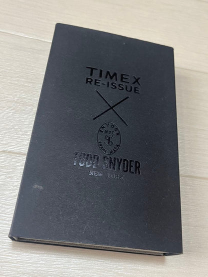 TIMEX × TODD SNYDER Quartz Men's Watch — Japanese