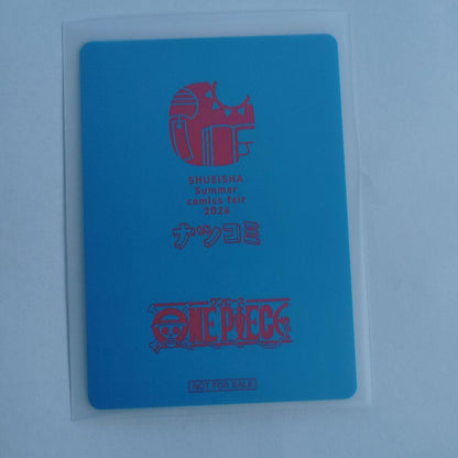 One Piece One Piece NatsuComi 2026 Bonus Card — Japanese