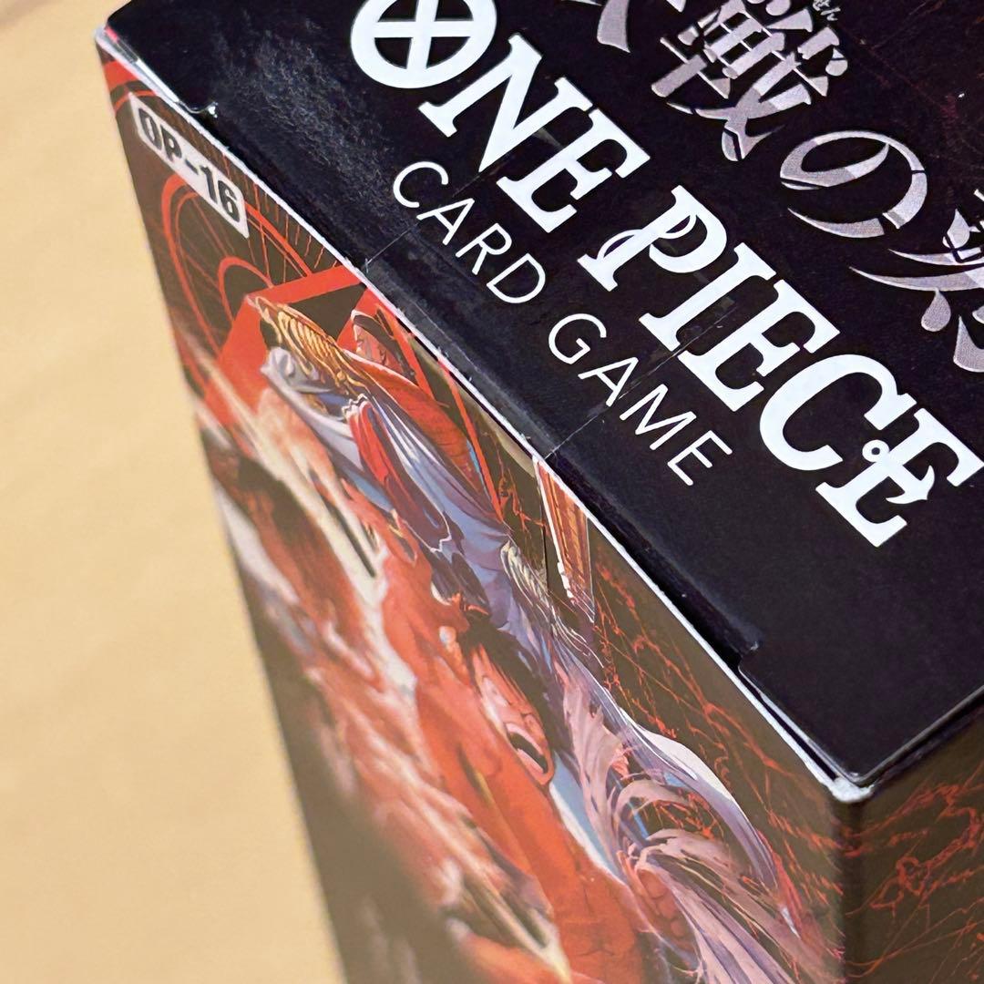 One Piece Tape-attached One Piece Card Game Battle of Destiny Booster Pack Box Box — Clash of Destiny — Japanese