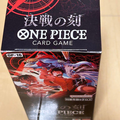 One Piece Tape-attached One Piece Card Game Battle of Destiny Booster Pack Box Box — Clash of Destiny — Japanese