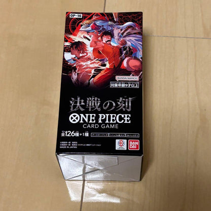 One Piece Tape-attached One Piece Card Game Battle of Destiny Booster Pack Box Box — Clash of Destiny — Japanese