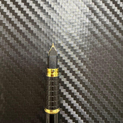 Waterman Exclusive 18K-750 black and gold fountain pen with sleek design