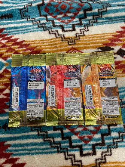 Yu-Gi-Oh Yu-Gi-Oh! OCG Limited Edition 2 Unopened 3 Pack Set Pack — Japanese