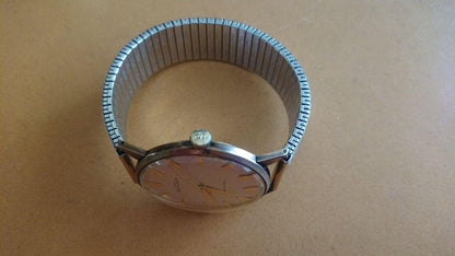 SEIKO CROWN 21石 GOLD Manual Men's Watch — Japanese