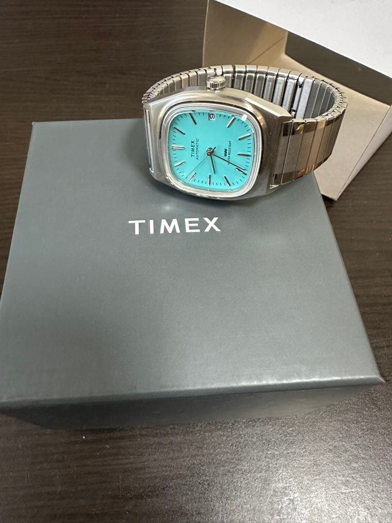 TIMEX Reissue 1983 Ottomanic Turquoise Automatic Men's Watch — Japanese