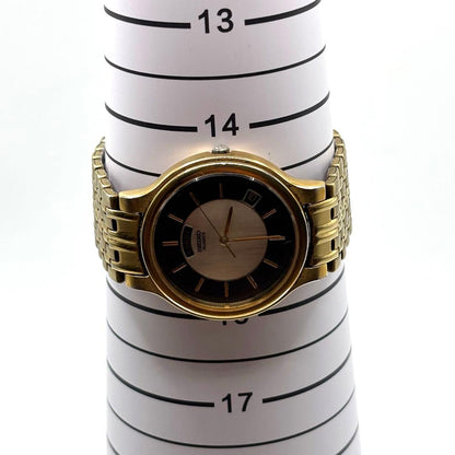 SEIKO Day-Date Quartz Men's Watch — Japanese