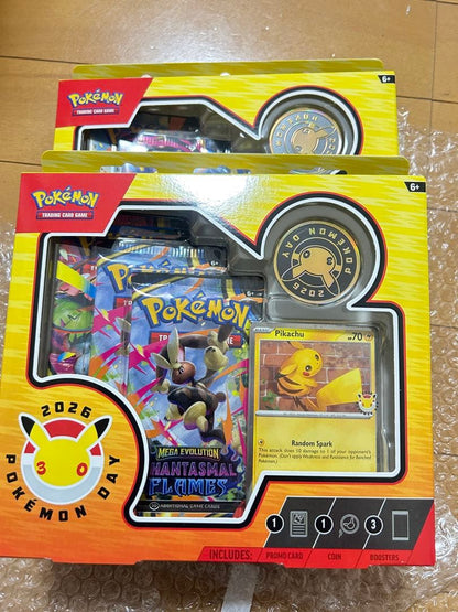 Pokemon Pokémon Day 2026 Collection Box 30th Anniversary 2BOX Set Box — Japanese