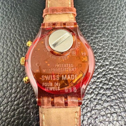 swatch SCF100B Quartz Men's — Japanese