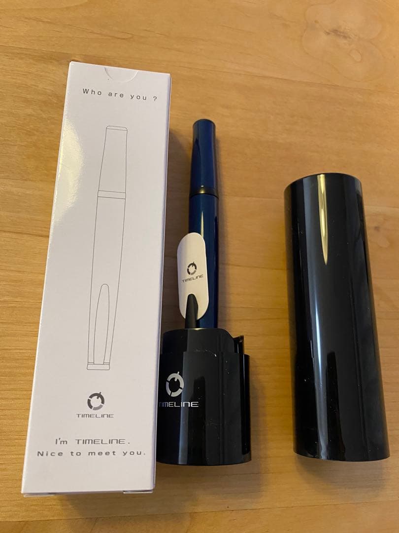 Pilot Timeline BP ballpoint pen in midnight blue with double-action push mechanism and 0.7mm tip