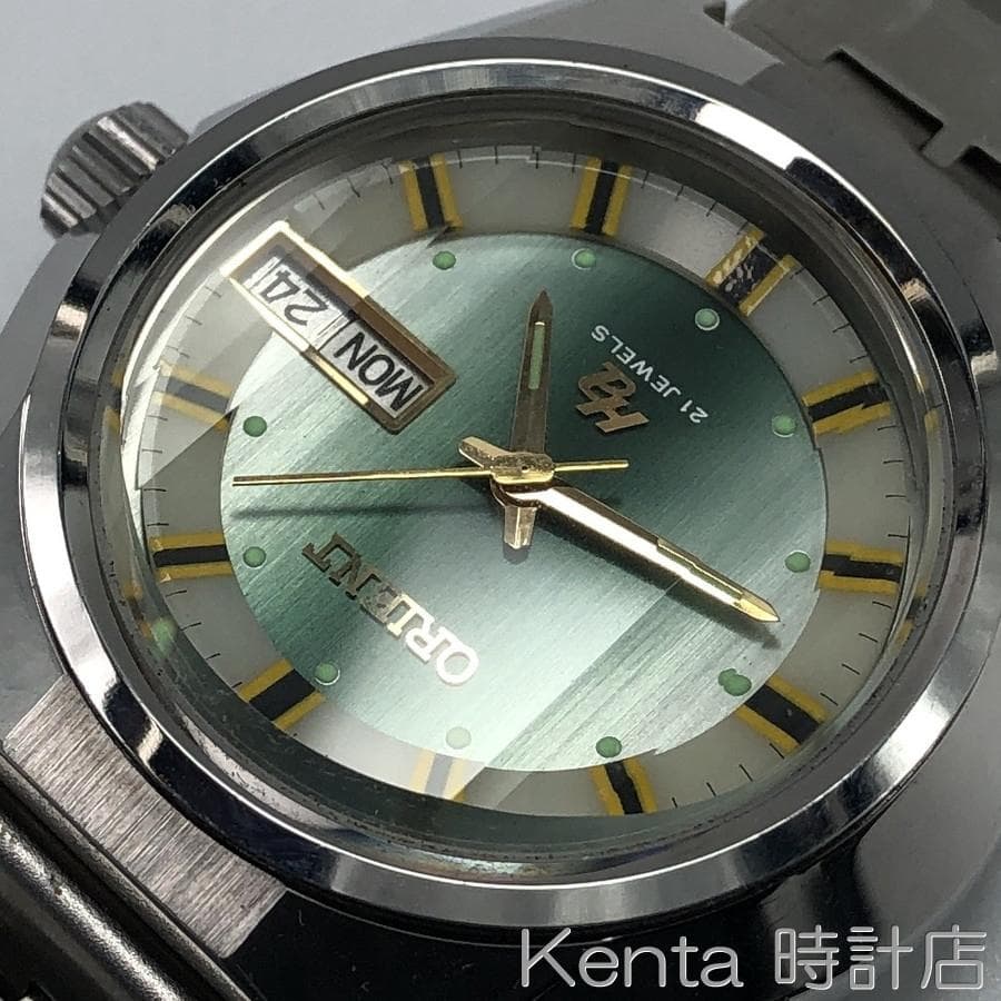 ORIENT ハイエース 1970年代 21石 Automatic Men's Watch — Japanese