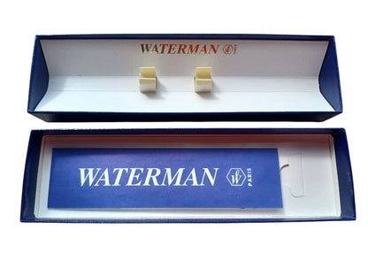 WATERMAN black ballpoint pen with black ink and included box for elegant writing