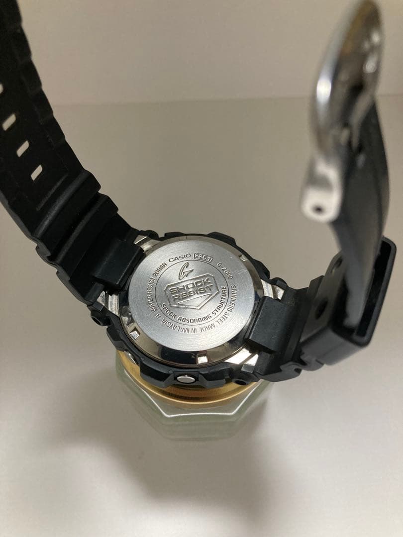 CASIO G-2000 2251 Digital Men's Watch — Japanese