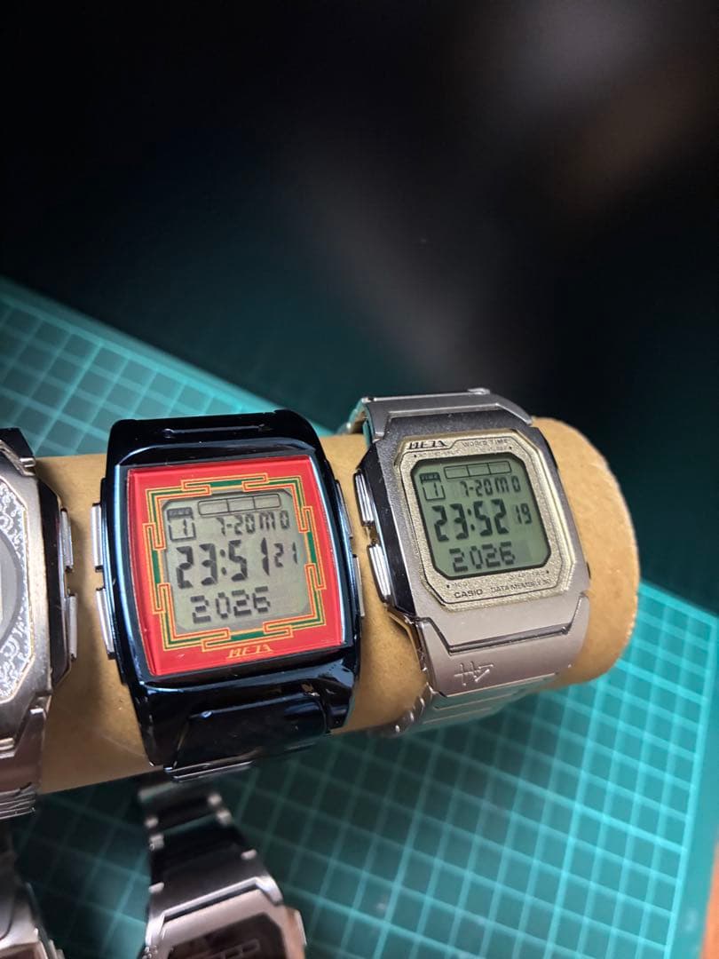CASIO META ME-110 ME-120 Digital Men's Watch — Japanese