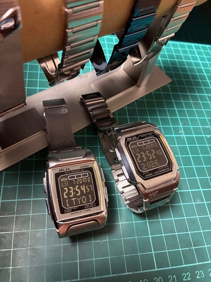CASIO META ME-110 ME-120 Digital Men's Watch — Japanese