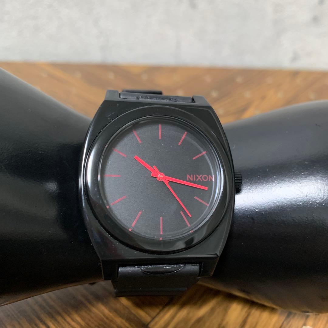 NIXON THE TIME TELLER P BLACK Analog Men's Watch — Japanese
