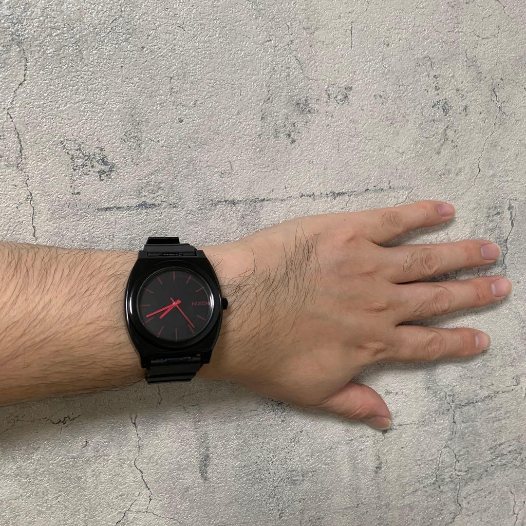 NIXON THE TIME TELLER P BLACK Analog Men's Watch — Japanese