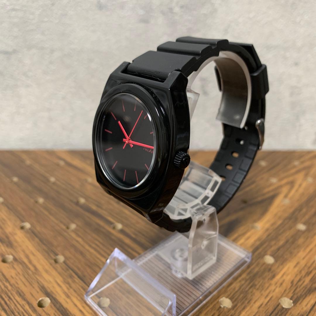 NIXON THE TIME TELLER P BLACK Analog Men's Watch — Japanese