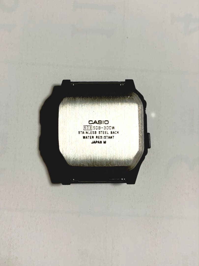CASIO SDB-300W Digital Men's Watch — Japanese
