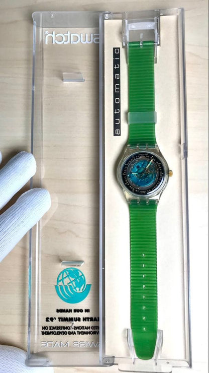 swatch Earth Summit 92 Automatic Men's — Japanese