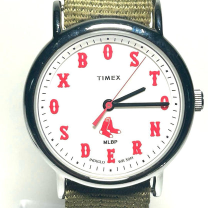 TIMEX Weekender MLB Red Sox Quartz Men's Watch — Japanese